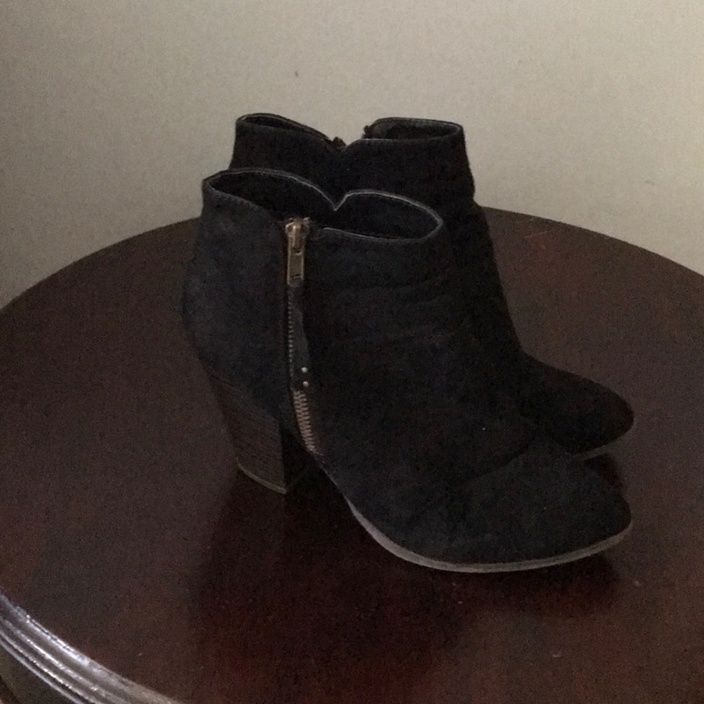 Black booties